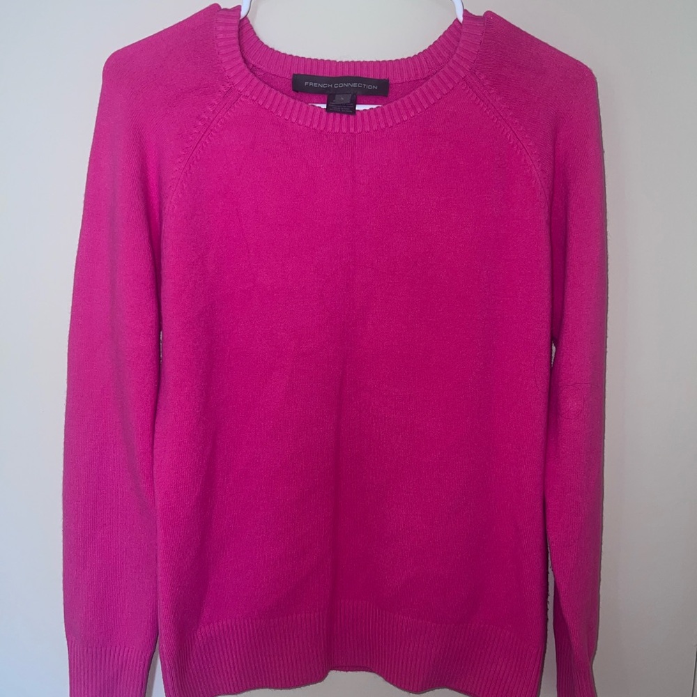 Neon pink sweater